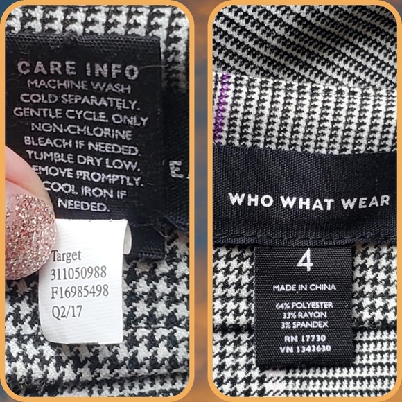 Plaid Faux Wrap Front Mini Skirt - Picture 6 of 7